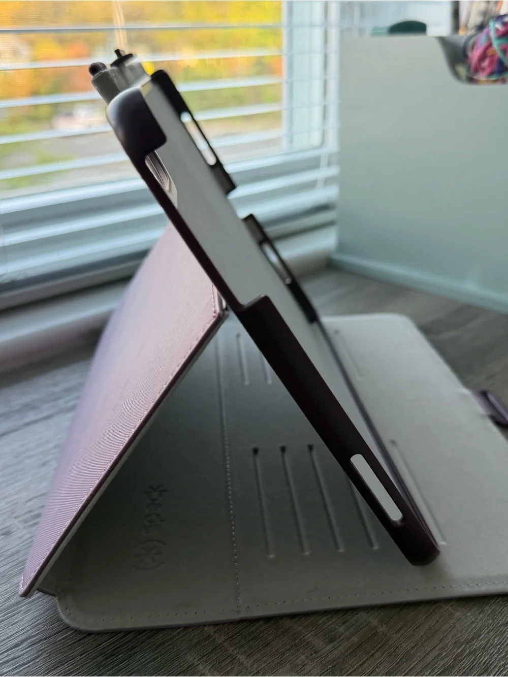 speck Purple Tablet Folio Case with Pen Loop